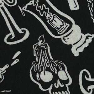 LuLaRoe | Cassie Skull Candle Ringer Tee